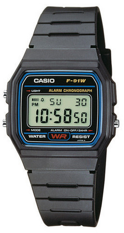 casio  F-91w