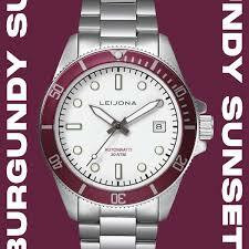 Leijona Järwi Burguny Sunset Limited Edition -rannekello