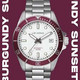Leijona Järwi Burguny Sunset Limited Edition -rannekello