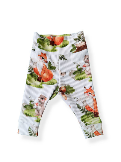 56cm leggingsit metsäneläimet