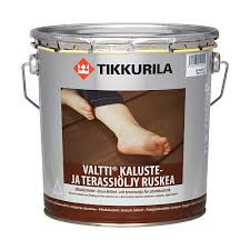 Tikkurilan Valtti kaluste / terassiöljy 9L, ruskea