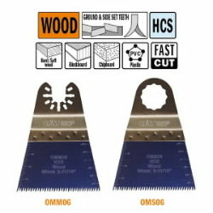 Multi-cutter blade for wood 68mm Z14TPI Precision cut HCS, CMT