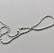 Hopeinen oliiviketju 2.3mm /60cm