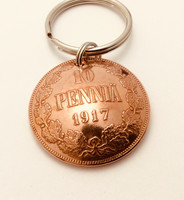 Kolikkoavaimenperä 10 penniä/1917