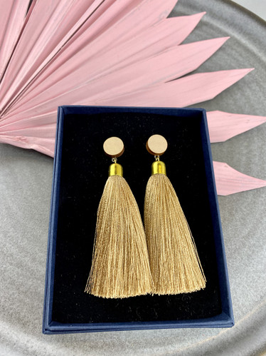 Tassel Drop -nude