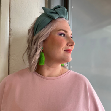Tassel Drop kirkas vihreä