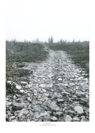 KIVIPOLKU -juliste