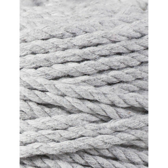 3PLY MAKRAMELANKA 5mm - LIGHT GREY