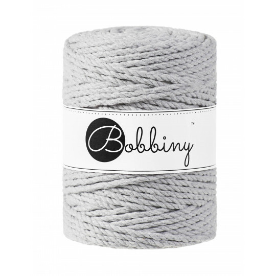 3PLY MAKRAMELANKA 5mm - LIGHT GREY