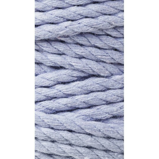 3PLY MAKRAMELANKA 5MM - IRIS, Bobbiny