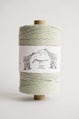 PISTAASIN VIHREÄ, MOPPARI-KIERRENARU 3PLY, SUOMEN LANKA