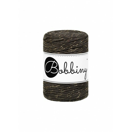 GOLDEN ESPRESSO - MAKRAMELANKA 1.5mm, 100m / 160g