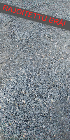 Kalliomurske 0-11mm, harmaa, 1000kg säkissä
