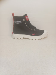 Mustavalkoiset Palladium Pampa Hi Dare tennarit
