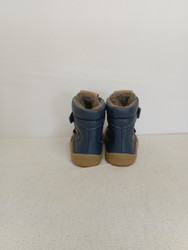 Lasten Froddo vedenpitävät paljasjalka talvikengät, sininen, barefoot tex