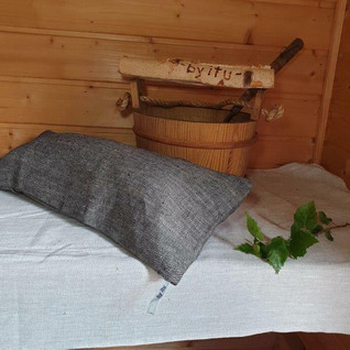 Sanna-saunatyyny Kalanruoto Mustapellava 400 g