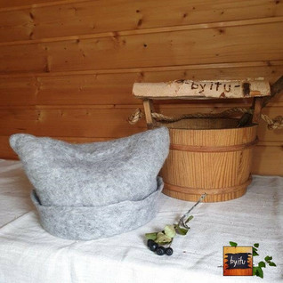 Satu-saunahattu Herra Löyly Kelo - L