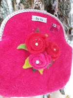 Leea-laukku Pinkki Ruusu