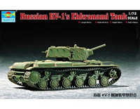 Trumpeter 1/72 Russian KV-1's Ehkranami Tank