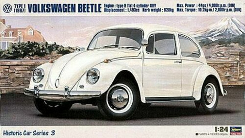 Hasegawa 1/24 Volkswagen Beetle Type 1 (1967)