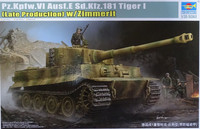 Trumpeter 1/35 Pz.Kpfw.VI Ausf.E Sd.Kfz.181 Tiger I (Late production) w/ Zimmerit
