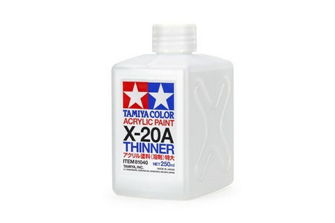 Tamiya Acrylic Paint Thinner X-20A ohennin 250 ml