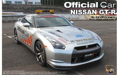Aoshima 1/24 Nissan GT-R Sendai Hi-land Raceway Official Car