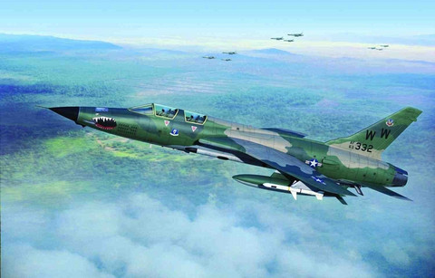 Trumpeter 1/72 F-105G Wild Weasel