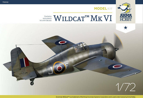 Arma Hobby 1/72 Wildcat Mk.VI (Model Kit)