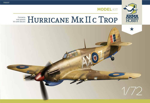 Arma Hobby 1/72 Hurricane MkIIC Trop (Model Kit)