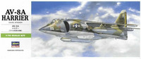 Hasegawa 1/72 AV-8A Harrier (U.S.M.C. Attacker)