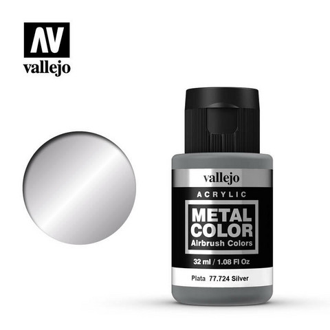 Vallejo Metal Color 77.724 Silver 32ml