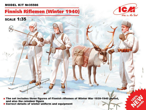 ICM 1/35 Finnish Riflemen (Winter 1940)