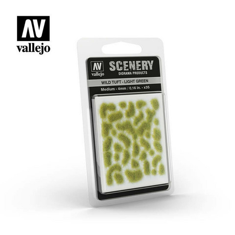 Vallejo Wild Tuft - Light Green 4mm