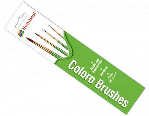 Humbrol Coloro Brushes sivellinsetti