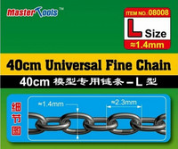 Master Tools Universal Fine Chain ketju, L-koko 1,4 x 2,3mm