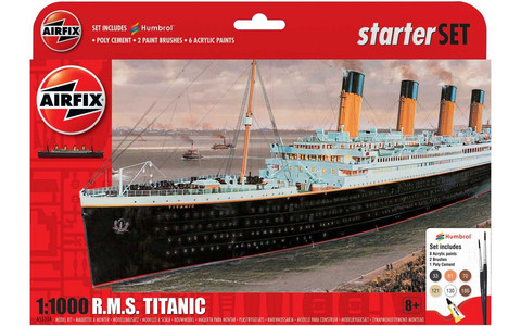 Airfix 1/1000 R.M.S. Titanic aloituspakkaus
