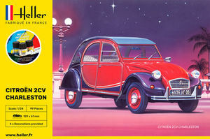Heller 1/24 Citroen 2CV Charleston aloituspakkaus
