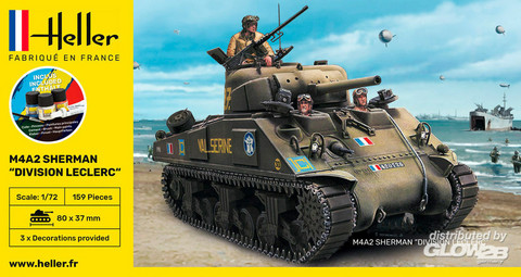 Heller 1/72 M4A2 Sherman 
