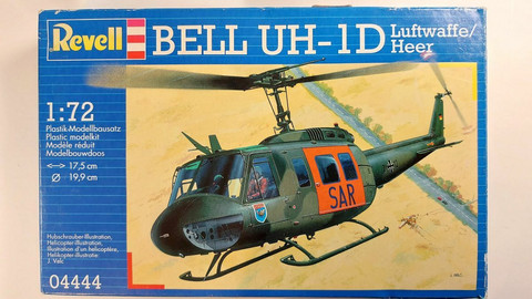 KÄYTETTY Revell 1/72 Bell UH-1D Luftwaffe/Heer