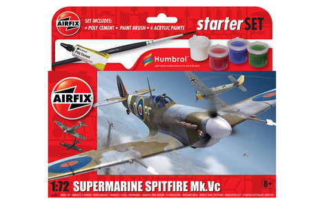 Airfix 1/72 Supermarine Spitfire Mk. Vc aloituspakkaus