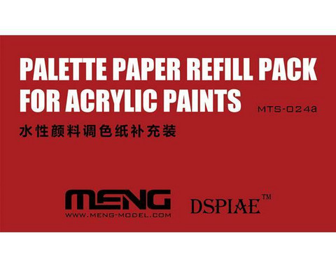 Meng Palette Paper Refill Pack täydennyspakkaus