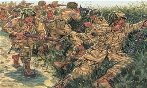 Italeri 1/72 U.S. Paratroopers