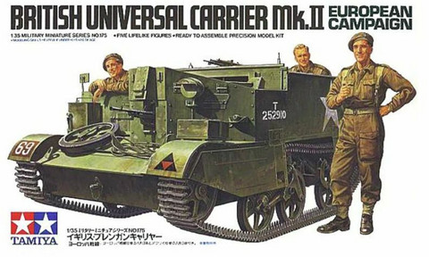 Tamiya 1/35 British Universal Carrier Mk.II European Campaign
