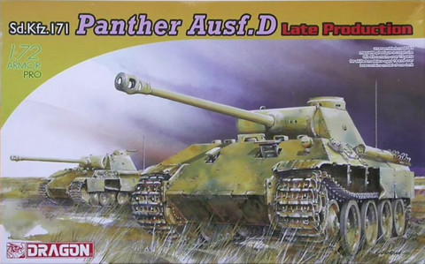 Dragon 1/72 Sd.Kfz.171 Panther Ausf.D Late Production