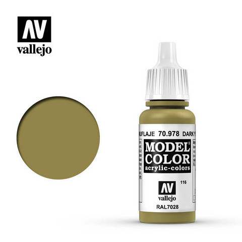 Vallejo Model Color 70.978 Dark Yellow