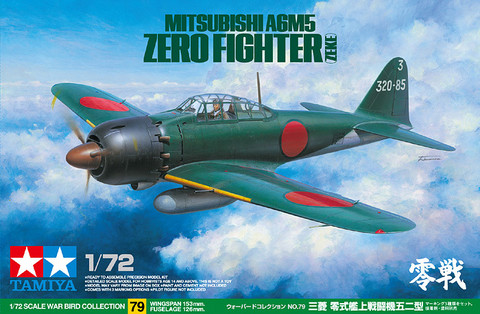 Tamiya 1/72 Mitsubishi A6M5 Zero Fighter (Zeke)