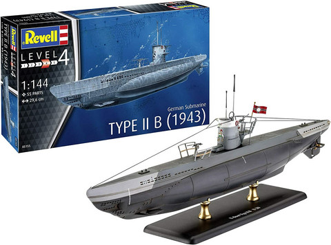 Revell 1/144 German Submarine Type II B (1943)