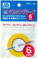 Mr. Hobby maskeerausteippi 6mm