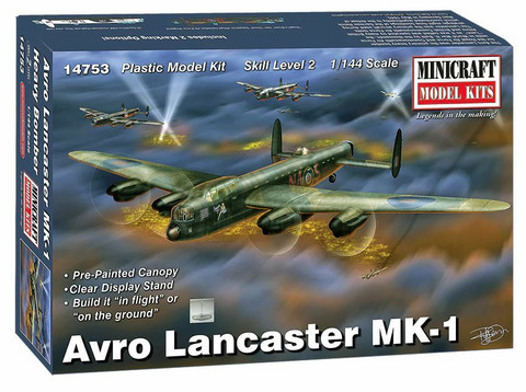 Minicraft 1/144 Avro Lancaster Mk-1